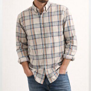 Patagonia Organic Cotton Plaid Button Down Shirt